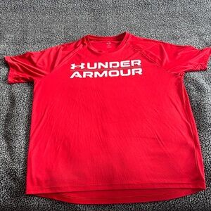 Under Armour Scarlet Performance Tee